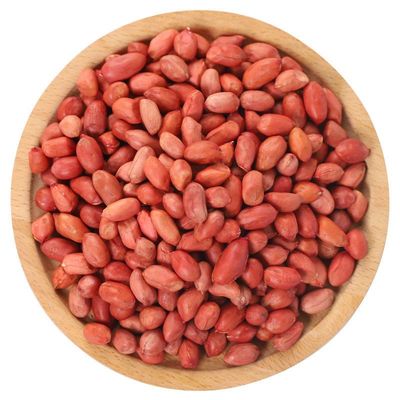 东北新货小四粒红花生米红皮花生无壳生红花生仁商用整袋批发