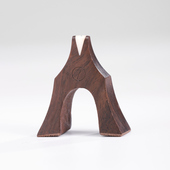 黑檀木古筝琴码 子防滑雁柱敦煌通用调琴码 码 21单个全套配件 筝码