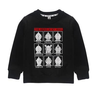 奥特曼长袖T恤男童洋气上衣打底