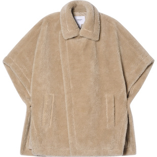 LK BENNETT驼色大衣外套2025冬新100%绵羊毛翻领中袖慵懒风中长款