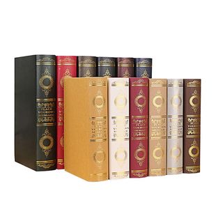 欧式复古烫金假书仿真书装饰书本摆件客厅道具模型书壳创意装饰品