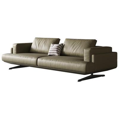 PAULJOHN意式极简真皮沙发