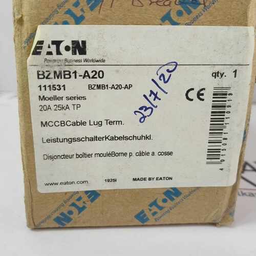 EATON BZMB1?A20 MOELLER SERIES 440V AC (FAST SHIP BY DHL/FED