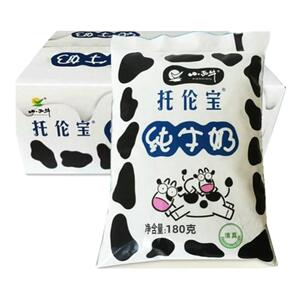 小西牛青海特产托伦宝纯牛奶16袋高原新鲜生牛乳儿童营养早餐牛奶