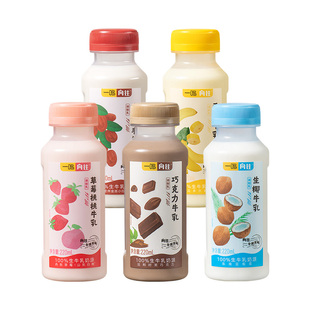 一鸣真鲜奶吧巧克力草莓生椰奶山核桃香蕉奶儿童早餐奶调制乳送礼