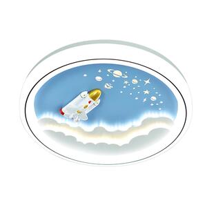 儿童房吸顶灯广东中山2025新款房间灯男孩女孩子声控卧室灯具护眼