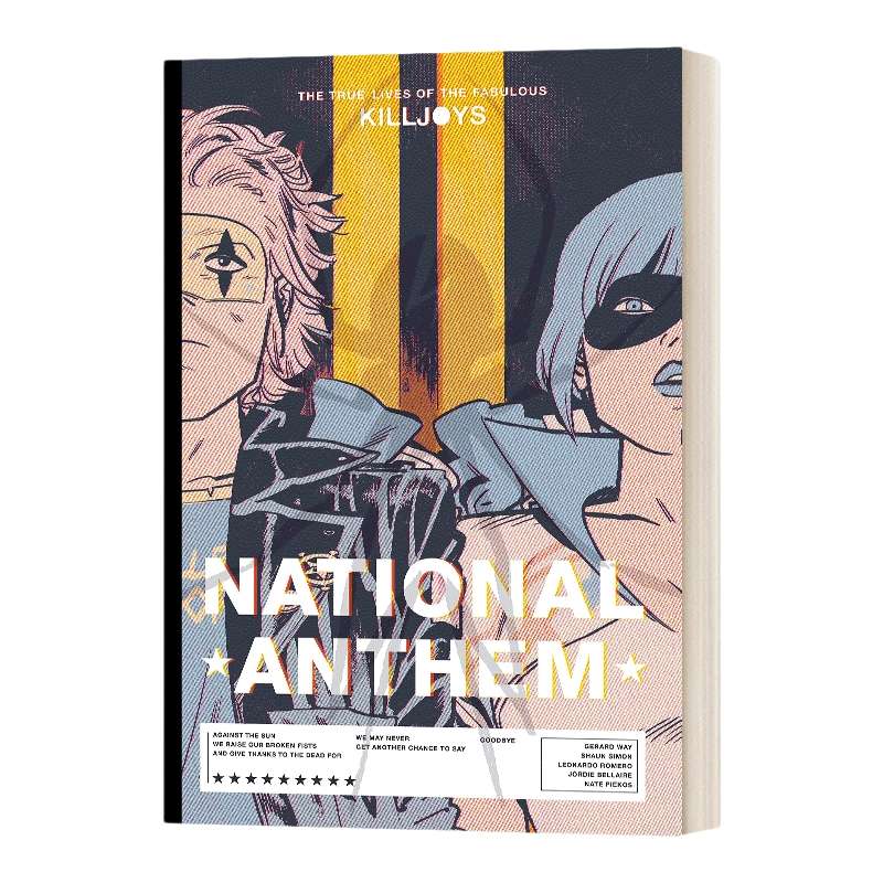 英文原版 The True Lives of the Fabulous Killjoys National Anthem Library Edition 太空猎手扫兴者/赏金猎人2 精装 英文版