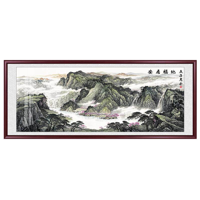 沙发背景墙挂画2026新款客厅壁画