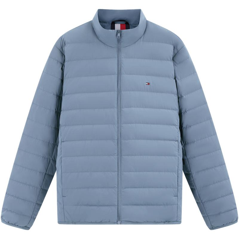 Tommy男装可打包轻薄90鹅绒服