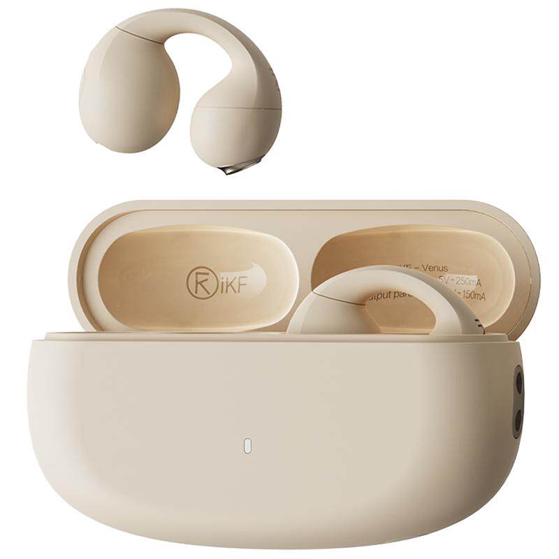 iKF Venus无线蓝牙耳机骨运动气传导挂耳夹式2025新款跑步长续航