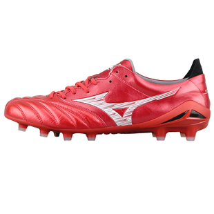 小李子美津浓莫雷拉Morelia Neo4高端FG长钉袋鼠皮足球鞋成人男