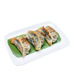 金味高点韭菜煎饺大个饺子广式港式茶楼酒店点心速食面点粥铺商用