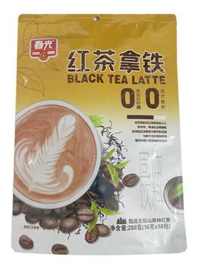 春光红茶拿铁288g速溶红茶咖啡
