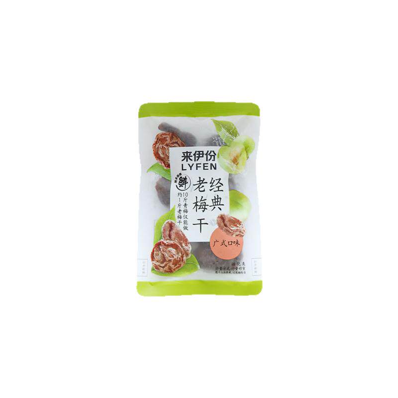 来伊份经典老梅干500g