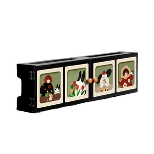 免打孔客厅路由器收纳盒上墙电视柜机顶盒置物架电视机顶盒放置架