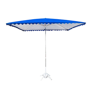 太阳伞大型户外摆摊伞地摊专用可折叠遮阳伞大长方形庭院加厚雨棚