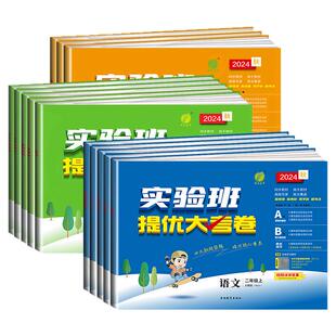 2026新版实验班提优大考卷一二三四五六年级下册上册语文数学英语人教苏教北师译林小学教材同步期中末测试卷提优训练25秋春雨