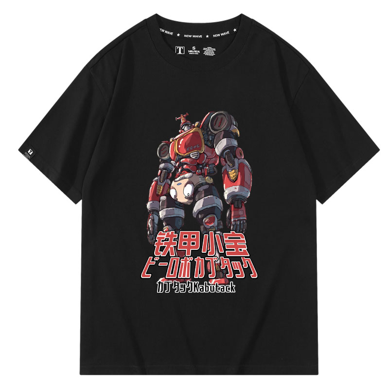 休闲宽松纯棉情侣短袖