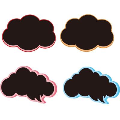 创意空白磁性黑板贴可擦写