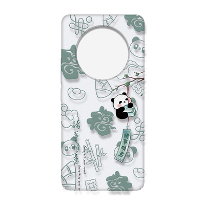 华为mate60全包透明硬壳中国风