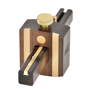 木井方划线器欧式黑檀木英式螺杆画线器工具自动勒线器装修线勒子