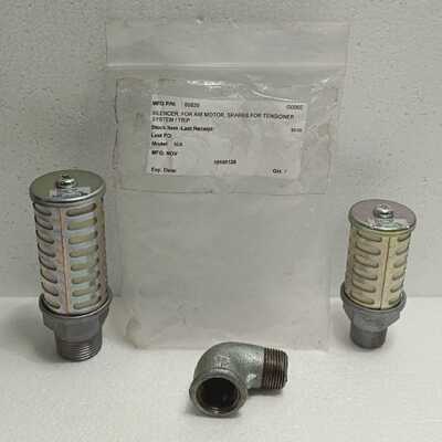 Coppia Da 2 SMC Silenziatori Per Scarico AN600-10 AN500-06 C