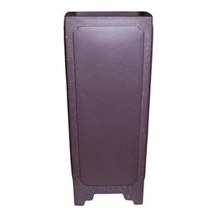 名家朱永南精品紫砂兰花盆铺砂奎面四方形签筒高直桶春兰翠盖荷