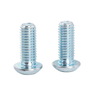 8.8级镀锌半圆头内六角螺丝ISO7380盘头螺栓平圆头机螺钉M4M6-M12