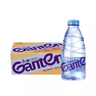 景田饮用纯净水360ml*24瓶整箱便携装出游办公会议接待饮用水560