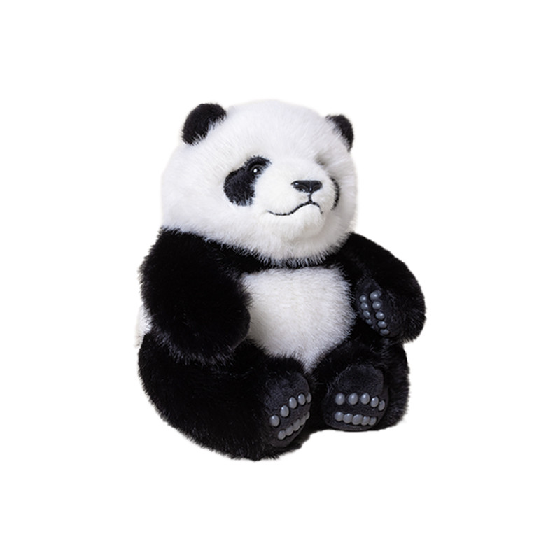 【精品】熊猫玩偶睡觉抱睡公仔