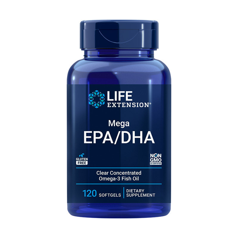 LifeExtension鱼油胶囊120粒