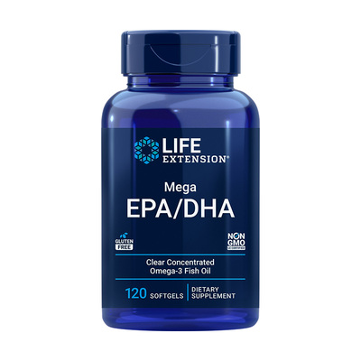 LifeExtension鱼油胶囊120粒