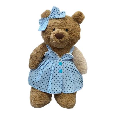 仅娃衣】巴塞罗熊衣服jelly&cat36cm背带裤nici小熊可爱背带裤