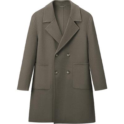 海澜之家商务绅士保暖羊毛大衣男