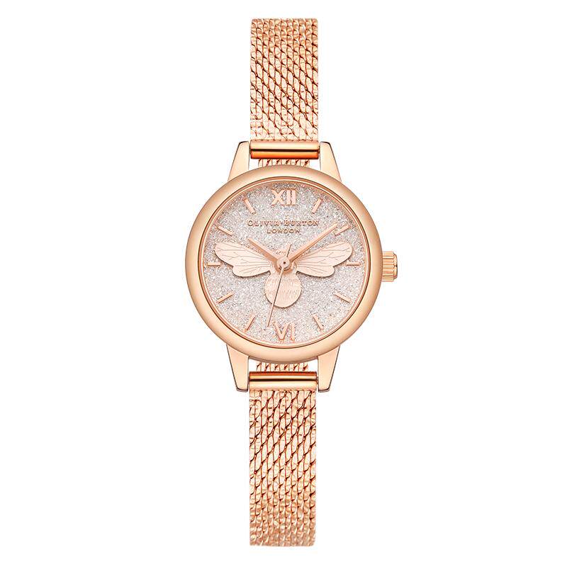 OliviaBurton小蜜蜂手表女款小金表圆表女表小众轻奢生日礼物