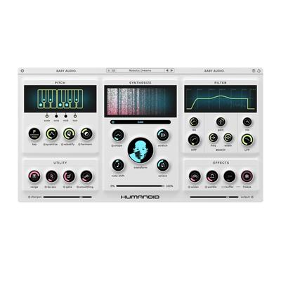 2026新版BABY Audio Humanoid机械人声电音模拟效果器插件Win/Mac