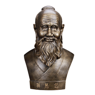 五大名医雕像孙思邈李时珍华佗张仲景半身像雕塑中医摆件开业礼品