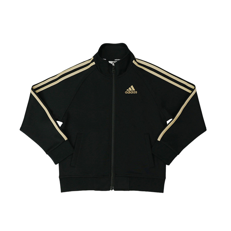 Adidas阿迪达斯男女童装春秋开衫夹克卫衣卫裤运动休闲长袖套装