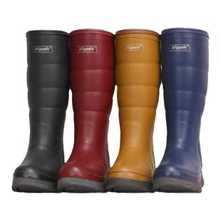 雨鞋女士高筒秋冬加绒保暖外穿套鞋防水水鞋防滑时尚潮流橡胶雨靴