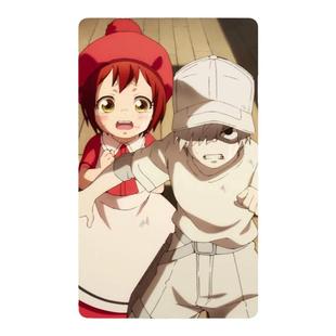 工作细胞水晶卡贴动漫周边红细胞血小板校园学生饭卡公交卡片贴纸