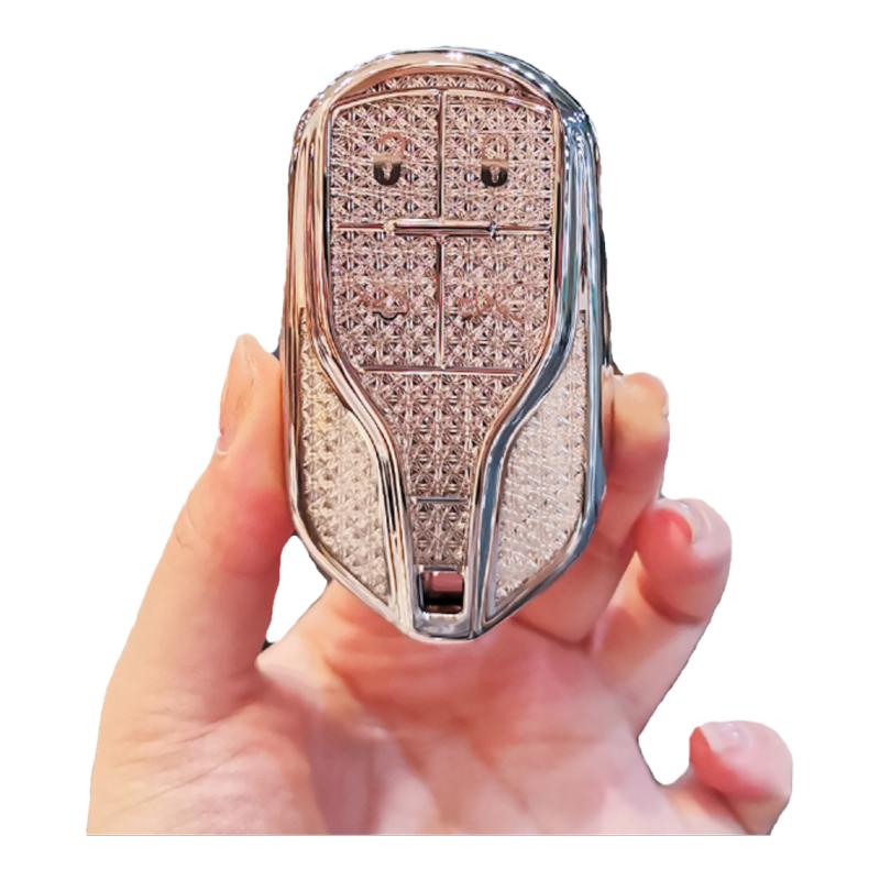 適用瑪莎拉蒂鑰匙套吉博力總裁ghibli萊萬特levantegt車殼包扣女