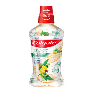 进口高露洁柚子味漱口水清爽清新口气0无酒精温和杀菌含氟防蛀