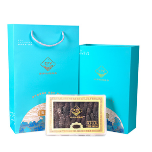 老尹家海参 5年底播淡干海参干货刺参国风礼盒 168g春季滋补礼盒