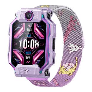 适用于小天才表带米兰磁吸腕带儿童Z11/Z10/Z9/Z8/Z7/z6少年巅峰印花卡通表链奥特曼Z5/D2/D3/Z1S/Q1A/Q2/Q1S