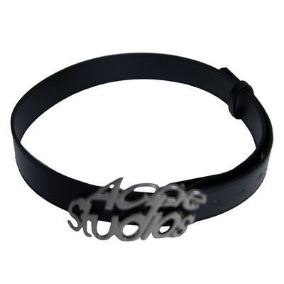 WCH，男女街头春夏电镀百搭皮带