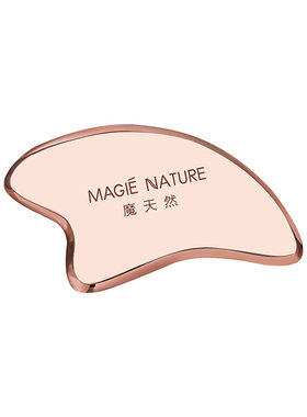 魔天然紫铜小海豚刮痧板面部