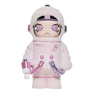 POPMART泡泡玛特MEGA珍藏SPACE MOLLY甜蜜讯息熊400%手办潮玩大娃