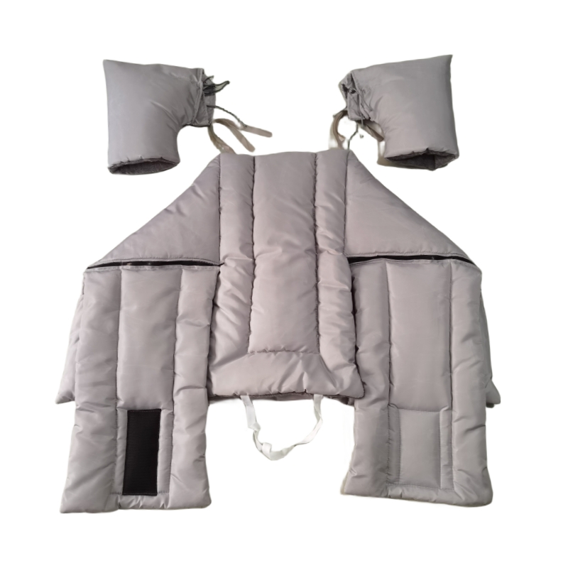 电动车挡风被冬季防水保暖分体拉链可拆卸护腰电瓶车护膝加绒通用