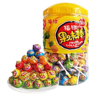 福妞棒棒糖混装水果硬糖约150支大桶幼儿园分享糖果花束婚庆装饰