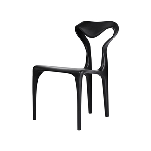 现代极简实木餐椅高级感白蜡木靠背椅设计师款家用餐厅椅子吃饭椅